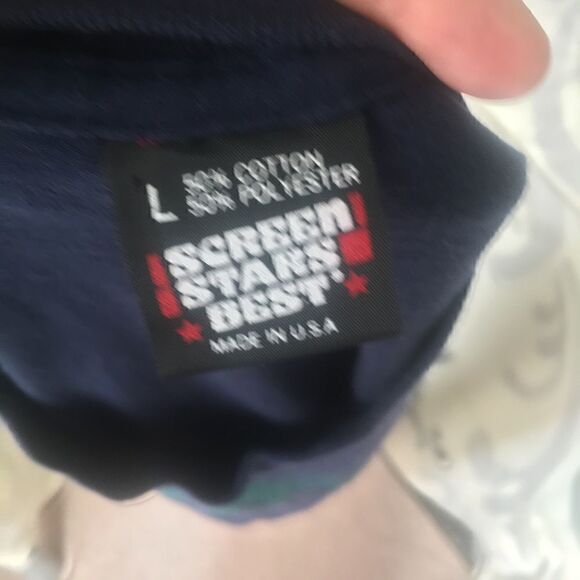 vintage buffalo graphic tee logo single stitch retro 90s screen stars best - Picture 4 of 4